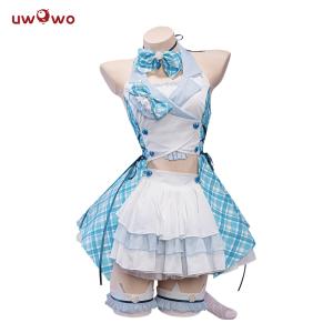 UwowO Vanilla Maid Cosplay Costume for Women
