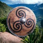Viking Wooden Shield for LARP and Cosplay