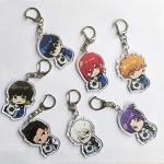 Meguru Bachira Anime Keychain Set (7pcs)