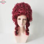 Marie Antoinette Medium Curly Cosplay Wig Set