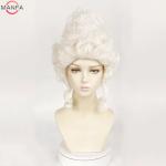 Marie Antoinette Medium Curly Cosplay Wig Set