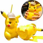 Pikachu Cute 650ML Cup with Straw