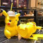 Pikachu Cute 650ML Cup with Straw
