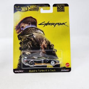 Quadra Turbo-R V-Tech Cyberpunk Hot Wheels Case