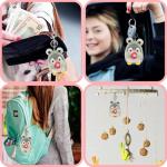 Penguin Plush Keychain for Cosplay and Bag