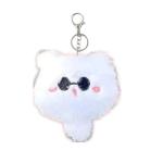 Cute Cat Plush Keychain for Anime Lovers