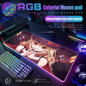 Flandre Scarlet RGB Gaming Mouse Pad 90x40cm