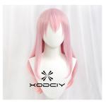 Super Sonico 60cm Pink Ombre Cosplay Wig & Headset