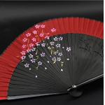 Sakura Design Handheld Silk Bamboo Fan