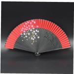 Sakura Design Handheld Silk Bamboo Fan