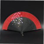 Sakura Design Handheld Silk Bamboo Fan