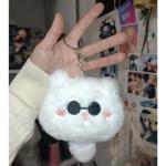 Cute Cat Plush Keychain for Anime Lovers