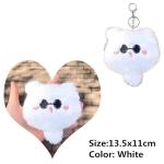 Cute Cat Plush Keychain for Anime Lovers