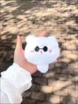 Cute Cat Plush Keychain for Anime Lovers