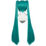 42" Green Long Anime Lolita Cosplay Wig