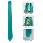 42" Green Long Anime Lolita Cosplay Wig