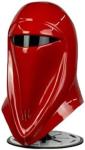 Red Futuristic Helmet Decorative Desk Statue
