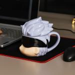 Jujutsu Kaisen Ceramic Mug with Lid - Gojo Design