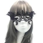 Gothic Lace Half Face Mask for Cosplay Fun