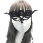 Gothic Lace Half Face Mask for Cosplay Fun