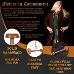 Wooden Helmet Stand for Cosplay & Accessories