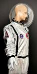 Adult Silver Astronaut Costume for Halloween Cosplay