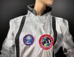 Adult Silver Astronaut Costume for Halloween Cosplay