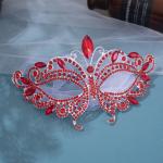 Rhinestone Crystal Masquerade Mask for Cosplay