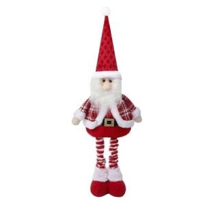 Cute Holiday Plush Figurines: Santa, Snowmen, Reindeer