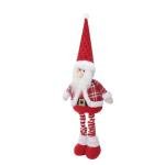 Cute Holiday Plush Figurines: Santa, Snowmen, Reindeer