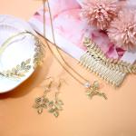 Greek Goddess Costume Accessories Set with Crown