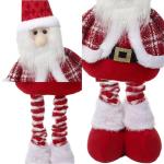 Cute Holiday Plush Figurines: Santa, Snowmen, Reindeer