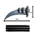 Grim Reaper Costume Set - 4 Pcs for Adults
