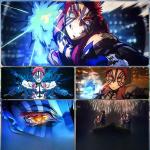 Demon Slayer Tanjirou Anime Mouse Pad