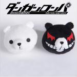 IHYAMS Junko Enoshima Light Pink Cosplay Hair Wig Danganronpa Dangan Ronpa Heat Resistance Fiber Chip Ponytails + bears+ wig cap