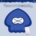Splatoon Squid Octopus Mouse Pad Desk Table Mat Collection Gaming Play Mat Special-shaped Cute Cosplay Halloween Gift
