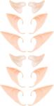 Soft Pointed Elf Ears - 6 Pairs for Cosplay