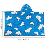 Blue Hooded Blanket Hoodie Cloak for Cosplay
