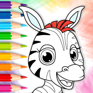 Kids' Fun Coloring Book with 50+ Creative Projects