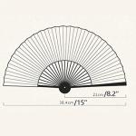 Sakura Print Handheld Folding Fan for Cosplay