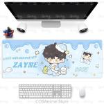 Kawaii Anime Love & Deepspace Gaming Mouse Pad