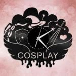 PODODO Vinyl Wall Clock for Cosplay Lovers
