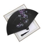 Silk Handheld Fan for Cosplay and Decoration