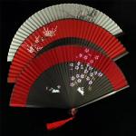 Silk Handheld Fan for Cosplay and Decoration
