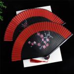 Silk Handheld Fan for Cosplay and Decoration