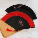 Silk Handheld Fan for Cosplay and Decoration