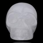 Clear Quartz Crystal Skull Decor Figurine 1.5