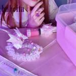 Pink Bow Lace Syringe Costume Prop for Cosplay