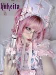 Pink Bow Lace Syringe Costume Prop for Cosplay