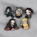 Nezuko Enamel Pin Brooch - Anime Cosplay Accessory